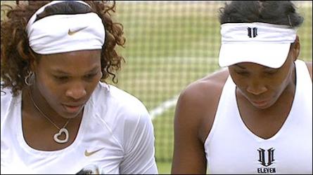 Williams sisters dominate Wimbledon