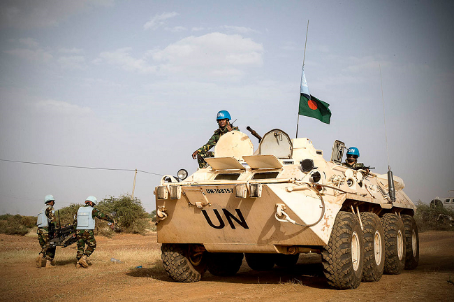 UN peacekeepers in Mali. Photo: MINUSMA/Harandane Dicko