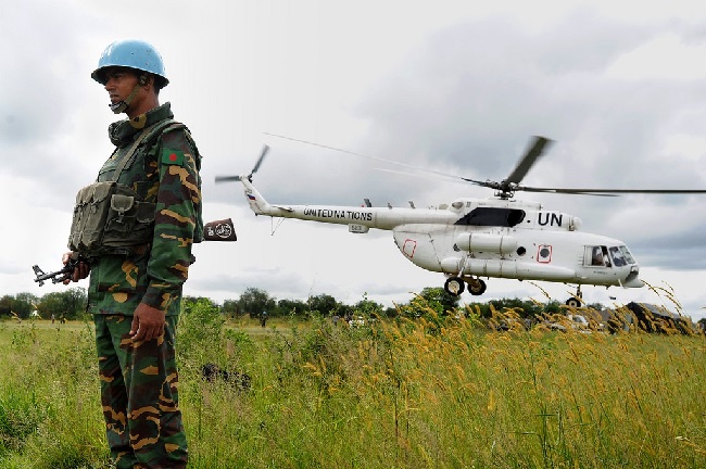 Bangladeshi peacekeeper in South Sudan, Credit: UNMISS