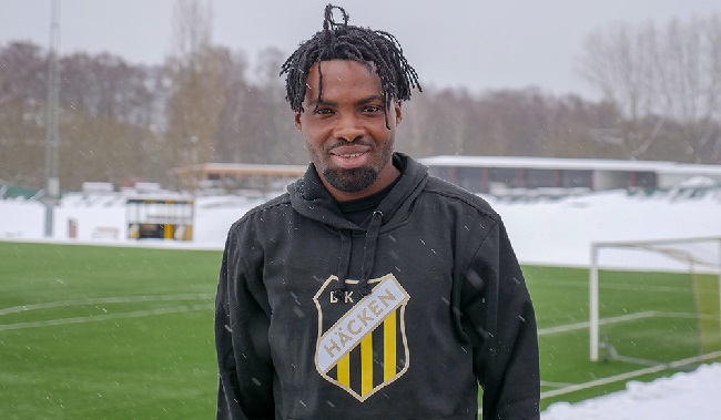 Ghanaian striker joins Swedish club BK Hacken : Nordic Africa News
